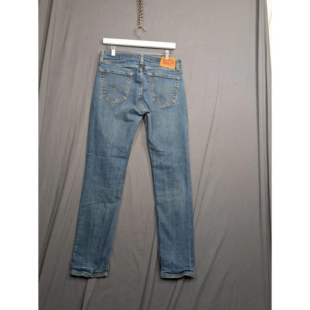 Levi's 511 Slim Fit Jeans Mens 33x32 Blue Denim WaterLess‎ Stretch